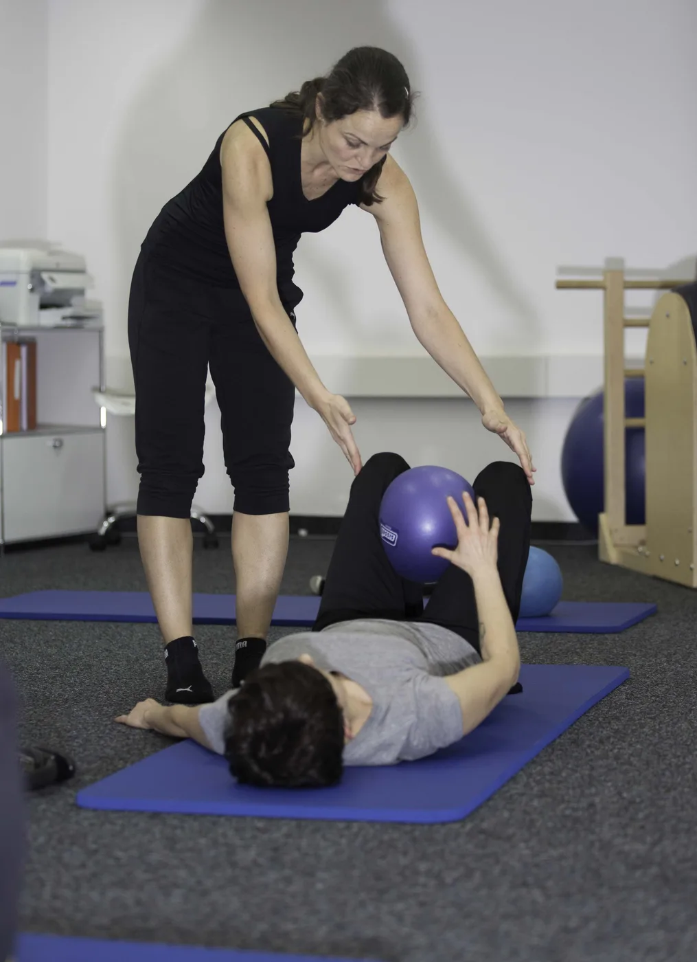 Séance Pilates individuelle accompagnée